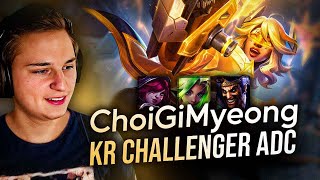 LE SEUL À FAIRE ÇA ! - Pandore Reacts ChoiGiMyeong KR ADC Challenger Gameplay