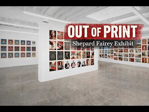 Shepard Fairey OUT OF PRINT Exhibition Walkthrough | Beyond the Streets 2025