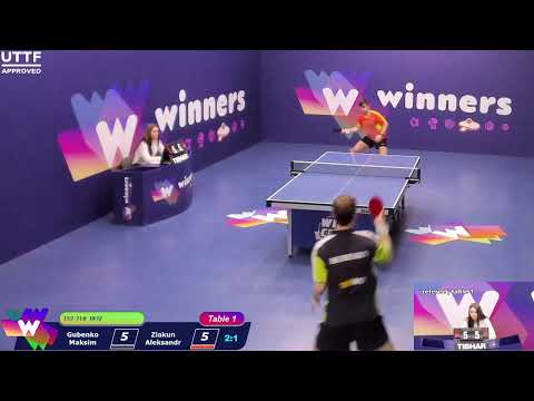 WINners CUP table 1 19.12 Gubenko Maksim - Ziakun Aleksandr 11:30