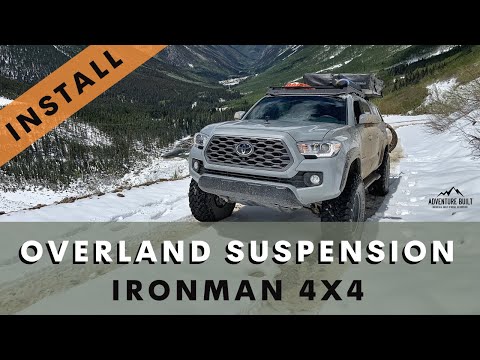 BEST OVERLAND SUSPENSION 2020 TACOMA IRONMAN 4x4 NITRO GAS SUSPENSION KIT STAGE 2 - COMPLETE INSTALL