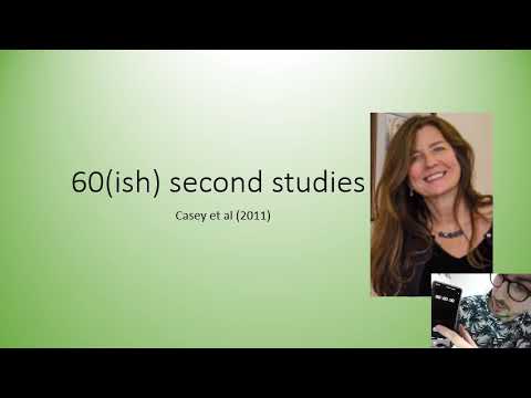 60 (ish) Second Studies - Casey et al (2011) - OCR A Level Psychology Component 2