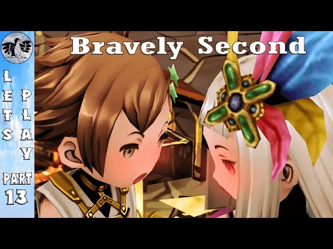 Let's Play Bravely Second Part 13 [PC] Hartschild (Blind)