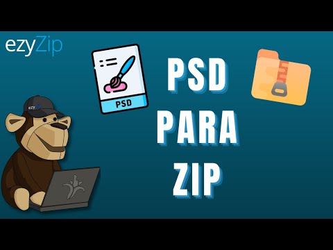 Como Converter PSD Para ZIP Online (Guia Simples)