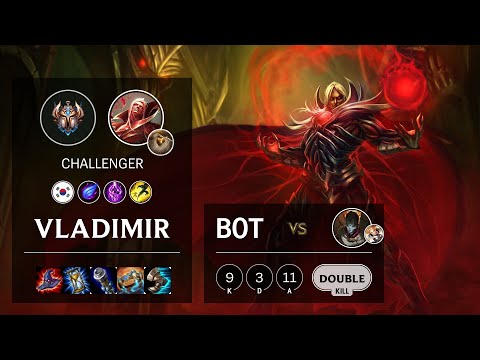 Vladimir Bot vs Jhin - KR Challenger Patch 10.18