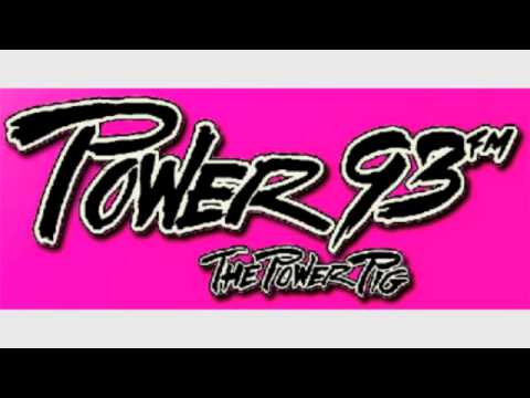 WFLZ Z93 Tampa - Q105 Ransom Stunt-Format Change - 1989  (2/3)