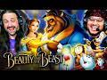 BEAUTY AND THE BEAST 1991 IS GORGEOUS MOVIE REACTION Tale As Old As Time Be Our Guest
