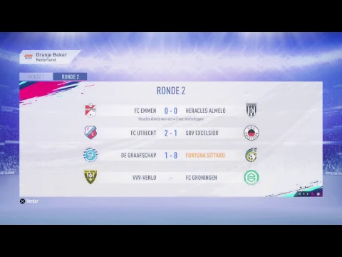 Fortuna Sittard seizoen KNVB Beker 2018-2019