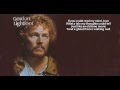Gordon Lightfoot + If You Could Read My Mind + HQ
