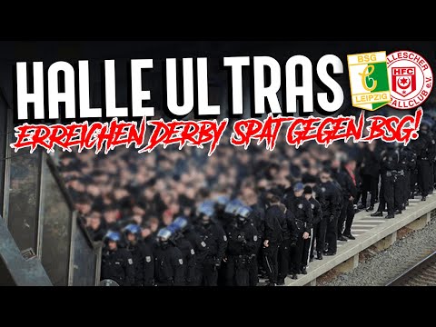 Wegen LOK-Fans: HFC-Ultras kommen spät zum Derby bei Chemie Leipzig!