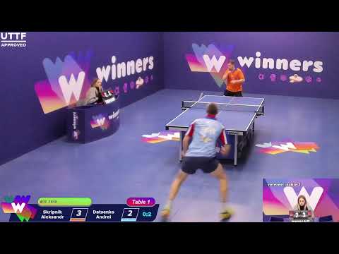 WINners CUP table 1 19.01 Skripnik Aleksandr - Datsenko Andrei  21:00