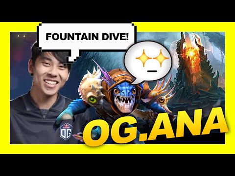 Dota 2 | OG ANA Fountain Dive at SMASH - humblegod og ana highlights #og #smash #ana