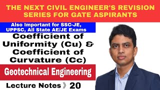 Coefficient of Uniformity (Cu) & Coefficient of Curvature (Cc) | Geotechnical Engineering Revision💯