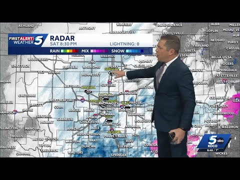 Oklahoma Winter Storm Update: Heavy snowfall continues to track across the state