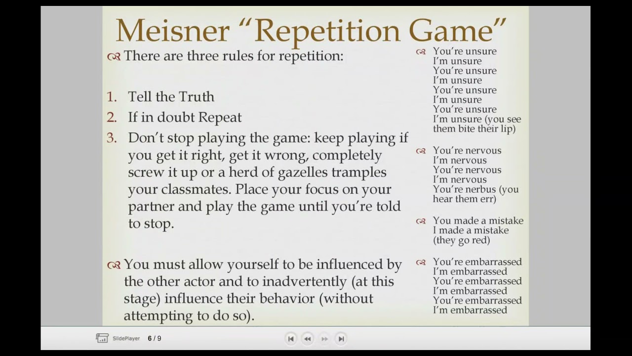 Acting 1 Acting Techniques. - ppt download