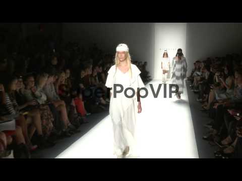 Models walk the runway at Nicholas K - Runway - Spring 20...