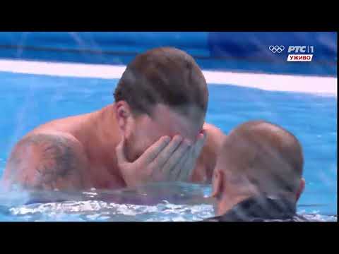 Nemanja Vico briznuo u plač posle osvajanja zlata. Bravo momci!!