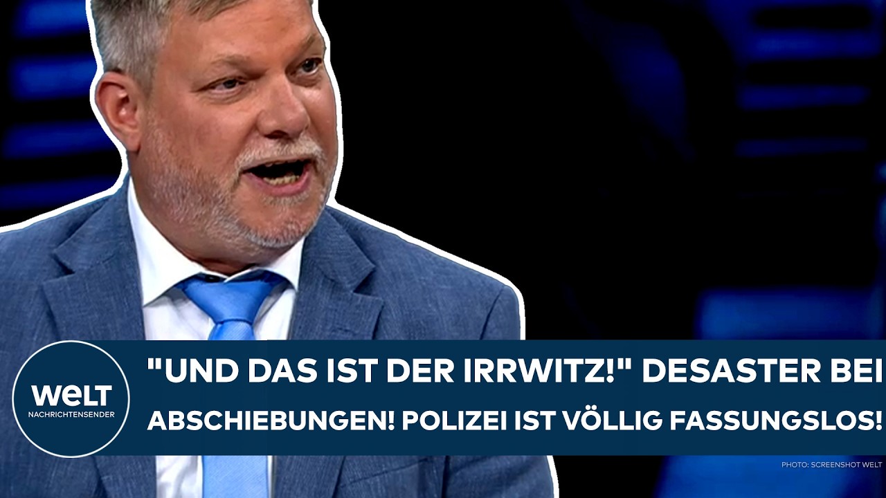 DEUTSCHLAND: "Und das ist der Irrwitz!" Desaster bei Abschiebungen! Polizei ist völlig fassungslos!