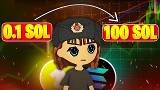 Grow a Small Memecoin Portfolio FAST: From 0.1 to 100 SOL 🚀