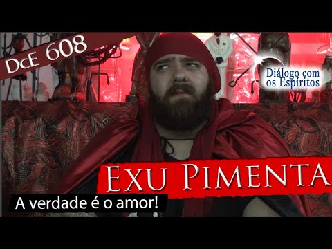 DcE 608 - [] Entidade Exu Pimenta - Médium Alcides Barbosa Júnior