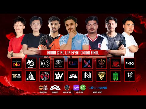 [ NEPALI ] HAADI GANG LAN EVENT | GRAND FINAL #highvoltage #pyro #gangster #weone