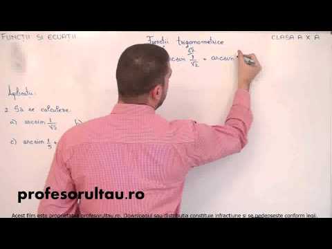 40   cls10   Functii si ecuatii   functii trigonometrice   aplicatii   partea 2 - profesorultau.ro