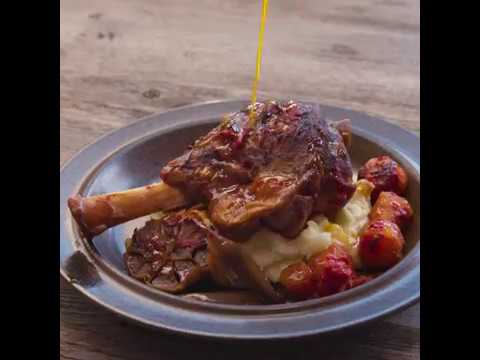 Slow Cooked Lamb Shanks