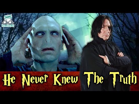 Why Voldemort Never Discovered Snape's True Loyalty