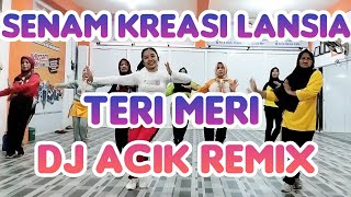 Download lagu SENAM KREASI LANSIA LAGU INDIA TERI MERI mp3