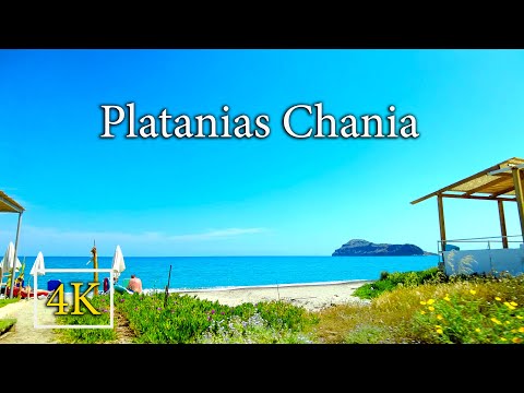Platanias, Chania 🇬🇷 | Looks Can Be Deceiving! 🤯 Why It’s a Top Crete Destination! | 4K Tour