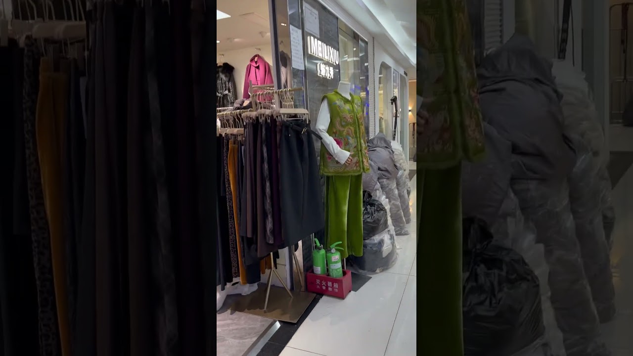 China wholesale market for winter clothing #winter #clothing #china