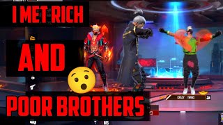 I Met Rich And Poor Brothers ?? 😂😂 || #shorts #factfire #freefireprankvideo