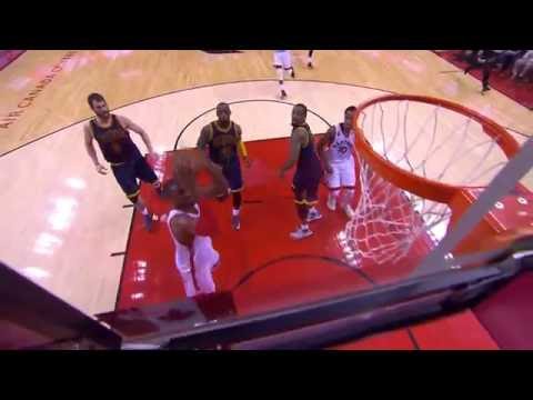Patrick Patterson Fast Break Dunk Game 6 ECF NBA Playoffs Cleveland Cavaliers vs Toronto Raptors