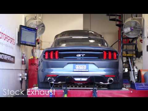 HG Motorsports - 2015 Mustang GT 5.0 - Gibson Cat Back Exhaust