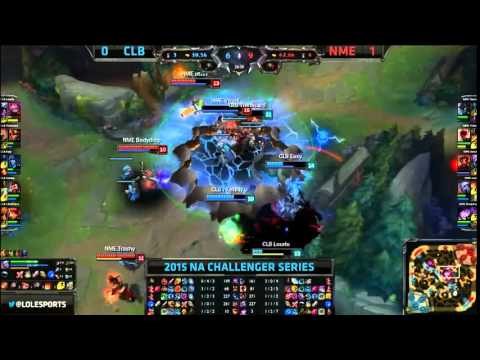 CLG Black VS NME Game 2 Highlights   2015 NA CS Spring W3D1   YouTube