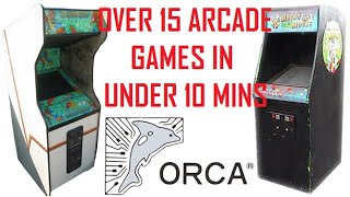 Over 15 Orca Arcade Games In Under 10 Minutes