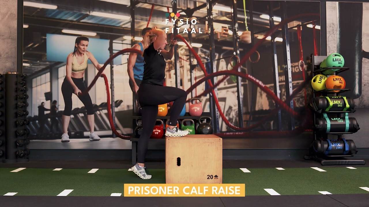 Video thumbnail: Prisoner calf raise — instructievideo