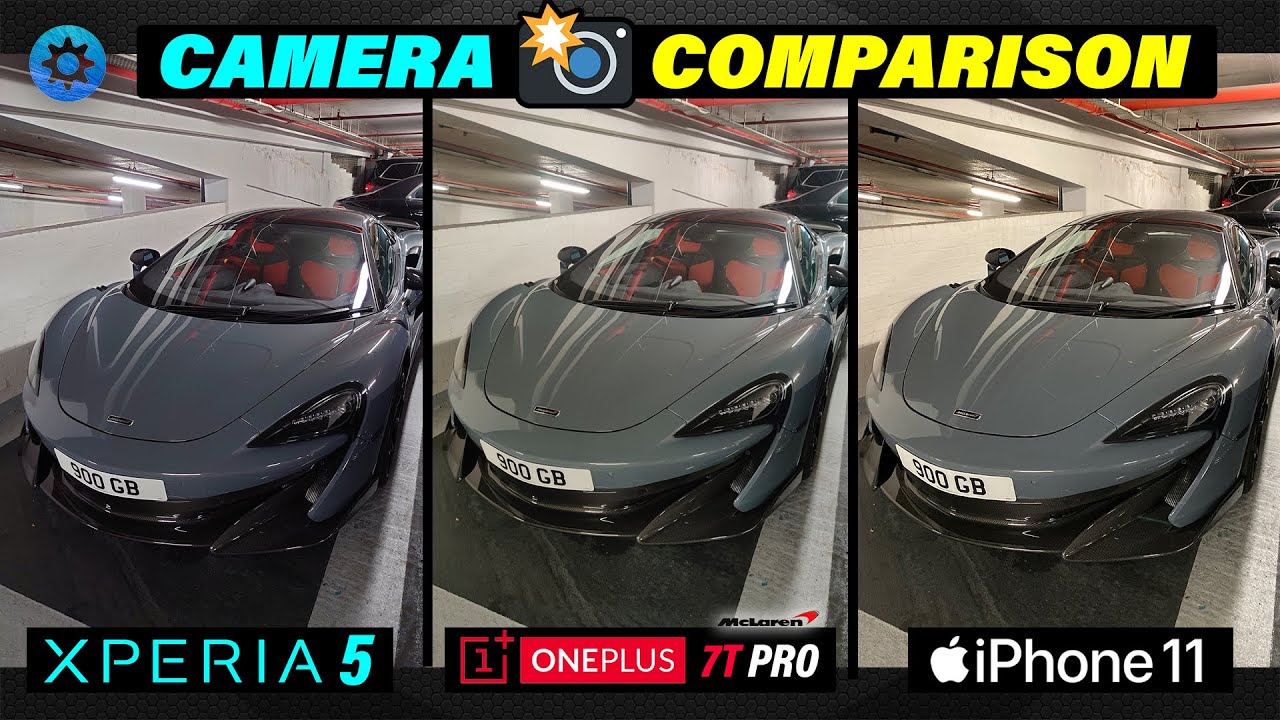 Sony Xperia 5 vs iPhone 11 vs Oneplus 7T Pro Mclaren - Camera Comparison