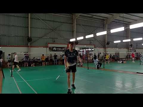 Badminton QF 4Season Championship Men's Single Open - Ethan Loh Lik Tim Vs Soh Ping Chuan