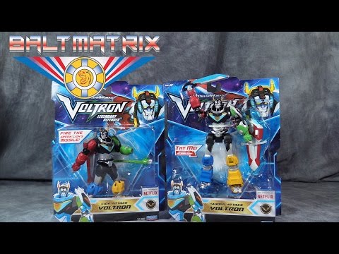 Voltron Legendary Defender: Lion Attack Voltron & Sword Attack Voltron