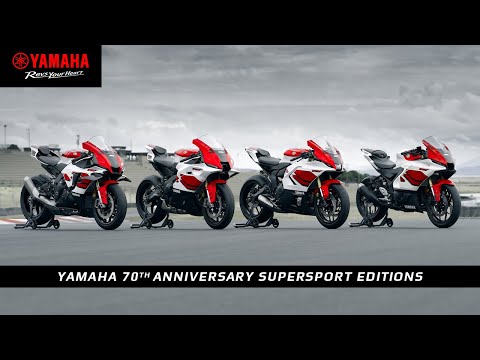 70 Years of Racing Spirit | #Yamaha 70th Anniversary Edition SuperSport