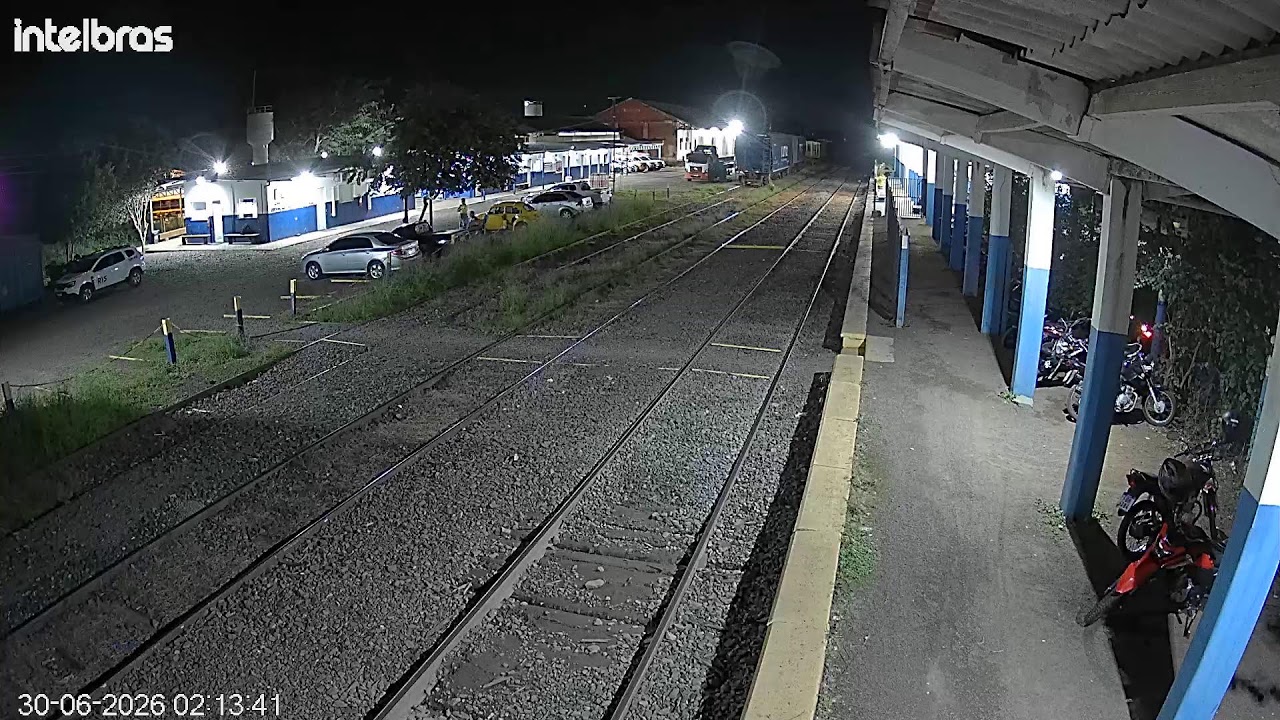Live webcam view of Andén Ferroviario de Santa Fé do Sul
