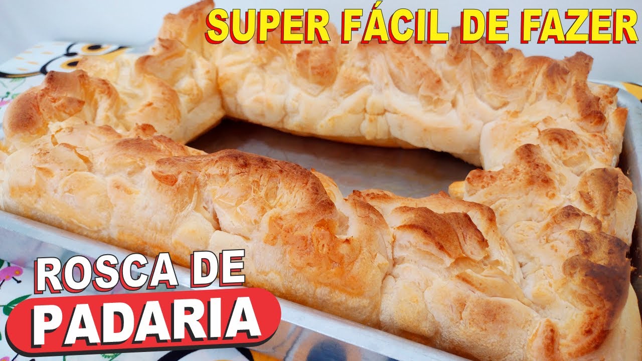 ROSCA DE POLVILHO MAIS FÁCIL DO MUNDO❗😱 ROSCA DE COLHER, CROCANTE POR FORA E MACIA POR DENTRO!