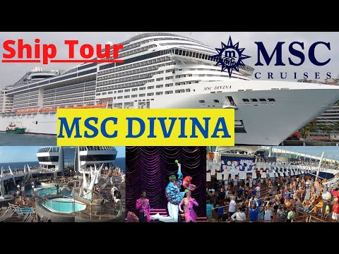 MSC Divina Crucero Tour 2020 | Cruise Ship Tour