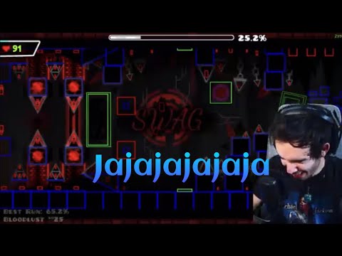 Guitar se rie como Ibai #geometrydash #guitarherostyles #likesileesesto