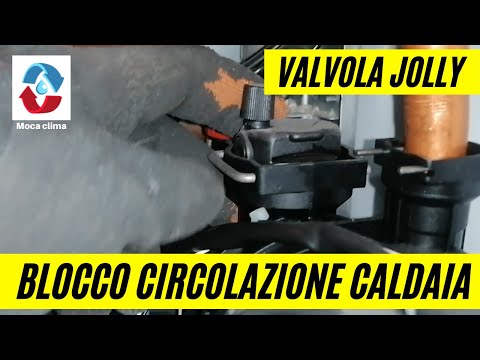 Caldaia in blocco circolazione o alta temperatura e valvola jolly bloccata