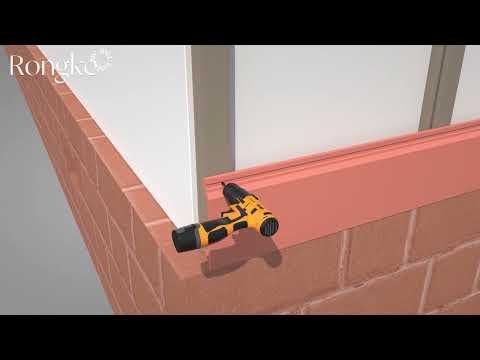 WPC Wall Panel Installation 159*21mm