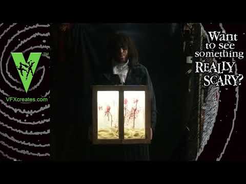 Banshee Box - Fully Portable - Actor Driven - Lunging Ghost Illusion Prop with Lights and Sounds