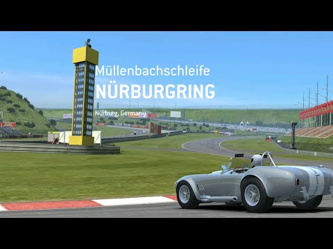 Real Racing 3 ‐ Shelby COBRA 427® (1966) on Nürburgring Müllenbachschleife ‐ Cockpit view