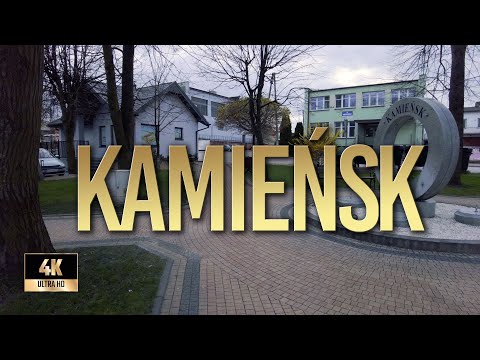 Kamieńsk | 2022 | Spacer po Kamieńsku | Binaural Audio 🎧 [4k]