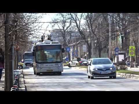 Reviving the trolleybus service in Romania Bucharest  Transport company STB Astra Citelis PS01T1
